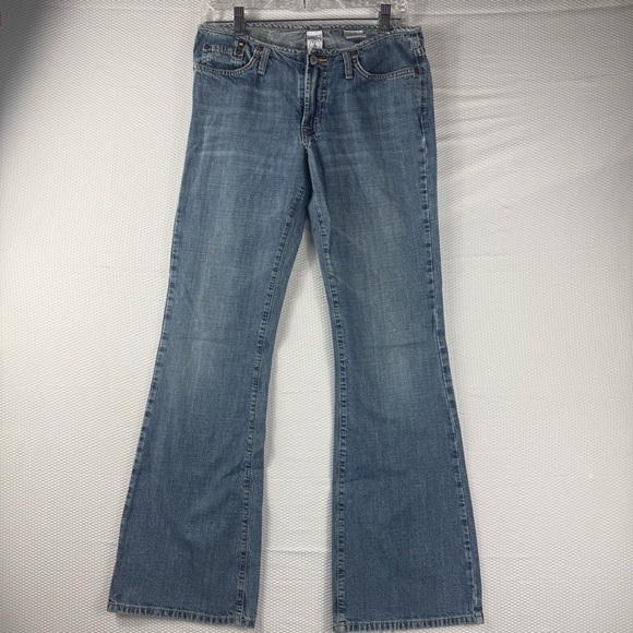 Lucky Brand Vintage Dungarees Tour Jeans Size 4/27 - Picture 1 of 8